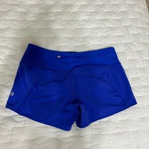 NWOT Lululemon speed up shorts